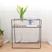 국내제작 플랜트 페어링(BLACK/WHITE)/철제화분스탠드, 블랙