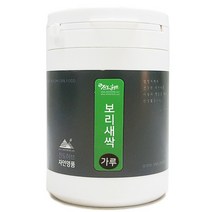 진도허브 국내산 새싹발아분말 보리 밀 현미 검은콩 옥수수 팥, 보리새싹분말 180g (통 제품)