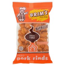 미국 돼지껍데기과자 Pork Rinds, 1개, 브림스 바베큐맛