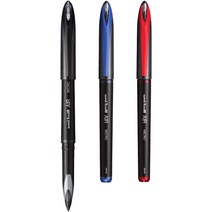 uni 미쯔비시 유니 볼 에어 수성볼펜 0.5mm/수성볼펜, 레드
