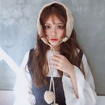 본캡 스텔라 니트 털귀도리 귀마개