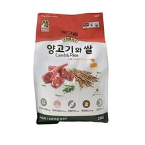 도그랑 어덜트 양고기와 쌀 훼미리 건식사료, 2kg, 6개