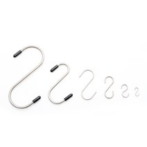 파스텔라운지 스텐 다용도 S자 고리 걸이 에스고리, 68mm, 6개