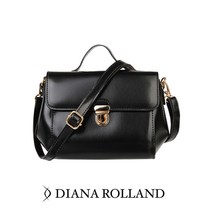 다이에나롤랑 여성 가죽 미니 크로스백 FBG0022BK