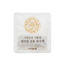 [서일농원] 서분례명인 청국장 전용 육수팩 육수, 5g, 4팩