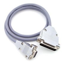 폴리샵 제작형 RS232 25핀(수)-9핀(암) 시리얼케이블[메탈단자](1M~15M), 1개, 10m