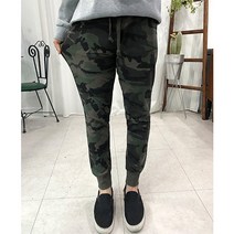 프롬엘 남자 카모 스판 조거 트레이닝 팬츠(2COLOR)