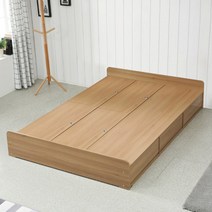 모젤리 스몰더블(로우헤드)-수납침대-프레임, 아카시아