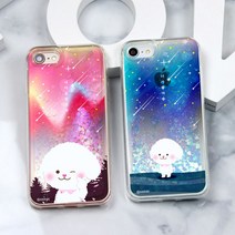 갤럭시노트10플러스 N976 노트10+ 전용 시바숑 별빛 내린다 블링 글리터 젤리 휴대폰 케이스