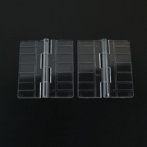 아크릴경첩(대) Y2001 (2개입) 아크릴부속용품 -OSK, 1, 1