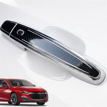 JS automotive 더뉴말리부 도어캐치 몰딩 카본 데칼 튜닝 스티커 시트지 인테리어 몰딩 기스방지 커버 악세사리 용품, 헤어라인블랙