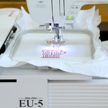 미싱스토리 레인보우 (MS-200) 재봉틀, 자수키트 EU-5 전용  자수 프레임 미디엄