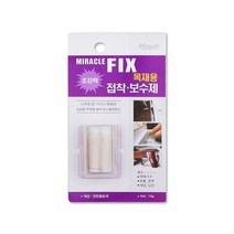 도매짱 [미러클픽스 목재 접착제] 만능 유리 금속용 도자기 목제 실리콘 신발 가죽 본드 순간접착제 에폭시접착제, 1개
