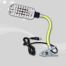 LED 집게 작업등 자바라 캠핑등 조명, 1개
