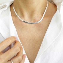 제이요니 스네이크 실버목걸이