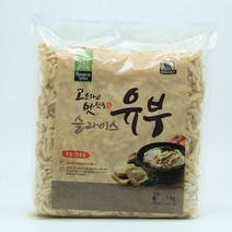 우천 냉동 유부채 슬라이스유부 1kg, 단품