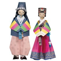 핸디몰 세계민속의상 인형만들기1(한국)