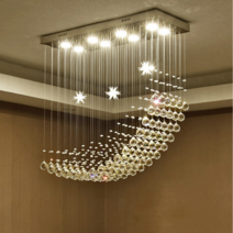 ms소품세상 샹들리에 부속 크리스탈 비즈 인테리어 모빌, 지구볼 30mm(5개)