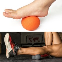 apAcka 땅콩볼 세트 발 마사지기 스트레칭 종아리근육뭉침, 싱글볼블루+땅콩볼블루, 1개