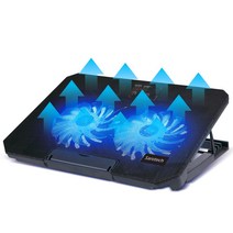 위즈플랫 NCP-200C 노트북 쿨링 거치대 받침대