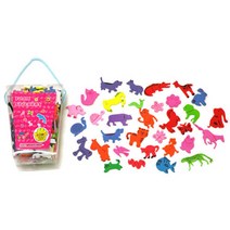 아이베이비아트 EVA 스티커 동물(혼합) 유아미술 어린이집미술