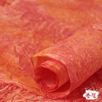 한결한지 염색지 한지염색지 염색한지 줌치염색 한지, 07.구김염색지, 10.다홍색