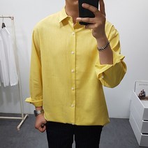 구스마켓 남자 여름 오버핏 린넨 셔츠