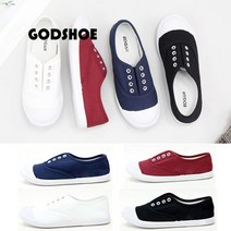 갓슈 GODSHOE 밴시 캔버스화 여성스니커즈 슬립온