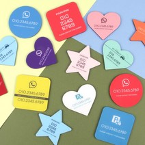 아크릴 컬러 자동차 주차 전화번호판 부재중 휴대폰 핸드폰번호 심플 슬림형 알림판 차량용품, C타입-A, 01_NAVY[네이비]