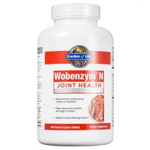 Garden of Life 우벤자임 N 조인트 헬스 타블렛, 400정, 1개