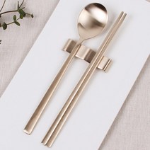 정담유기 방짜유기수저 민수저 1벌 (숟가락   젓가락)