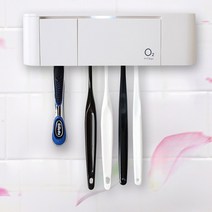 오투케어 가정용 칫솔살균기 벽걸이형 99.9% 안심살균, 블루도어, 없음