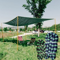 차광닷컴 차광막 95% 수박색 모음 캠핑 그늘막, 수박 2x2 (4면봉제), 1개