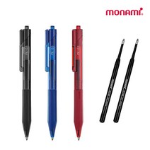 모나미 FX153 볼펜 0.7mm FX700 리필심 낱개, 2. 볼펜 청색(0.7mm)