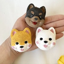 이온캔들 포메라니안차량용 석고방향제, 블랙, 러브스펠