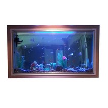 주식회사 퀸즈랜드 벽걸이수족관 HMS120[중고] 수족관, 실버