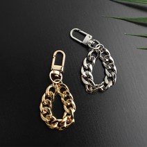 스마트커버 에어팟 키링 케이스 자동차키홀더, 체인실버키링