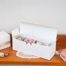 뉴화이트상자 마카롱 5구 5매입 (뚱카롱박스)