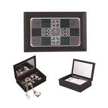 창살문그린자개 다용도 명함함