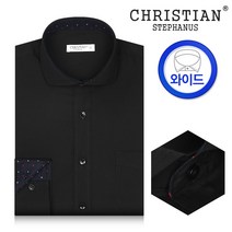 에이폴켄 와이드 카라 긴팔 와이셔츠 95~130_CT-48BK_CT-53WH