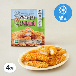 [로켓프레시] 참프레 동물복지 인증 우리쌀 치킨텐더 (냉동), 500g, 4개