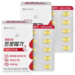 종근당건강 프로메가 오메가3 트리플, 60정, 2개