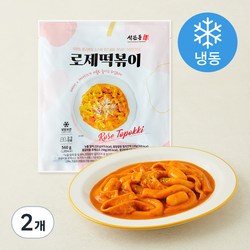 [로켓프레시] 석관동 로제 떡볶이 (냉동), 560g, 2개