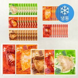 [로켓프레시] 맛있닭 소스 통 닭가슴살 혼합, 100g, 50개, 1세트