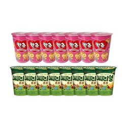 롯데 컵칸쵸 88gX7개+롯데 컵씨리얼 89gX8개