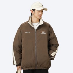 가르크시 남녀공용 리버서블 투웨이 패딩 점퍼 양면 스트릿 겨울 아우터