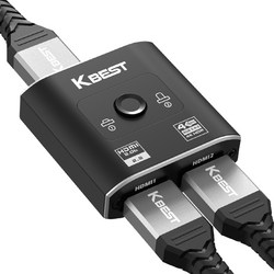 4K HDMI 2.0 선택기 셀렉터 스위치 2:1, 1개
