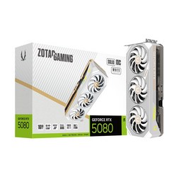 HIT ZOTAC GAMING 지포스 RTX 5080 SOLID OC White D7 16GB