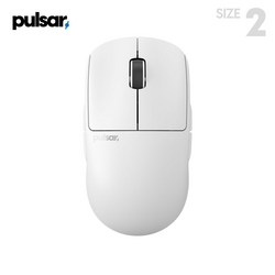 펄사 X2A v3 미디움 무선 게이밍 마우스, PX2A322 화이트, Pulsar X2A v3