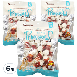 프리미요 강아지 딩고 덴탈껌 20p, 소고기, 240g, 6개